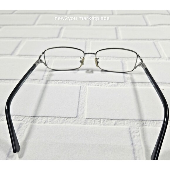 Pre owned COACH HC 5073 9017 DARK SILVER BLACK AUTHENTIC EYEGLASSES RX 52-16-135 - Picture 4 of 12